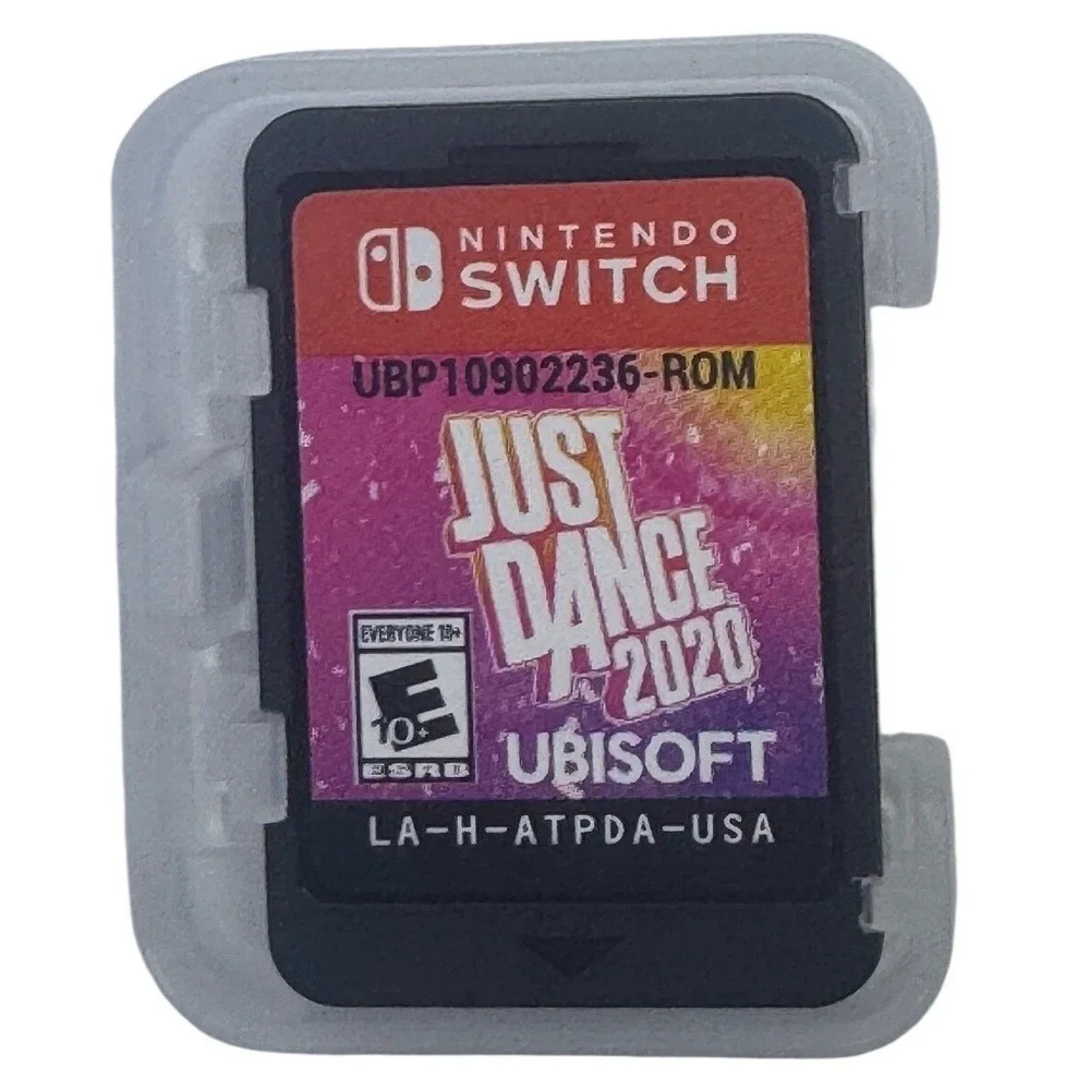 Just Dance 2020 Nintendo Switch Ubisoft Video Game Cartridge with Case